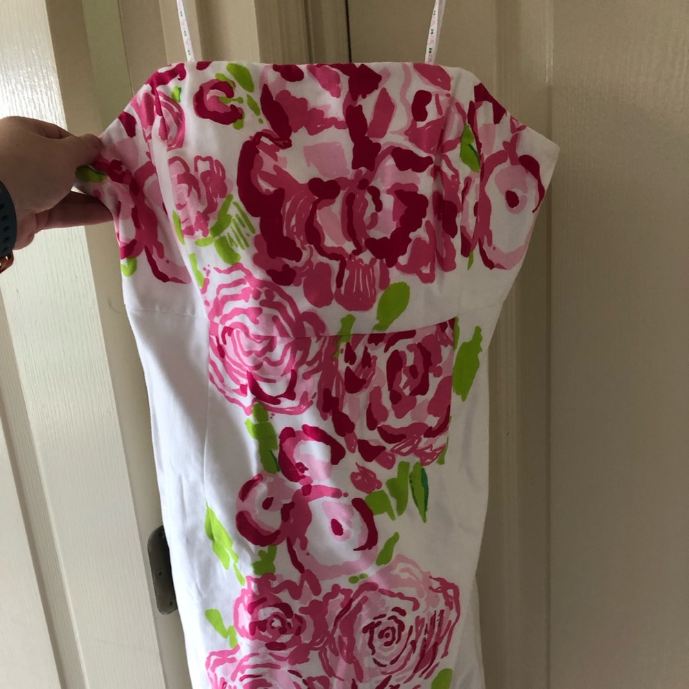 Lily Pulitzer strapless dress. NWT $90. Size 8
